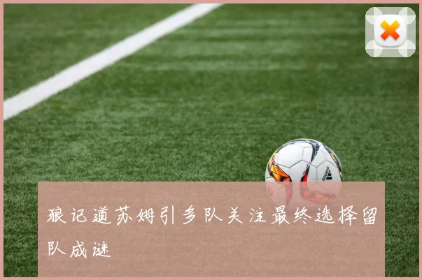 狼记道苏姆引多队关注最终选择留队成谜